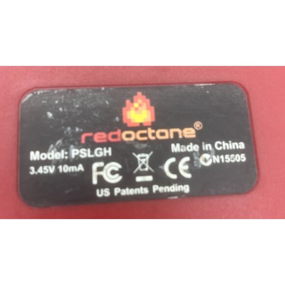 Guitar Hero PS2 Model PSLGH PlayStation 2 Wired Guitar Red Octane. UNTESTED. - Picture 6 of 10